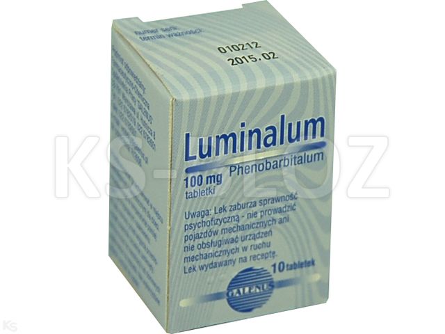 Luminalum interakcje ulotka tabletki 100 mg 