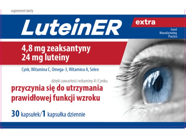 Luteiner Extra interakcje ulotka kapsułki  30 kaps.