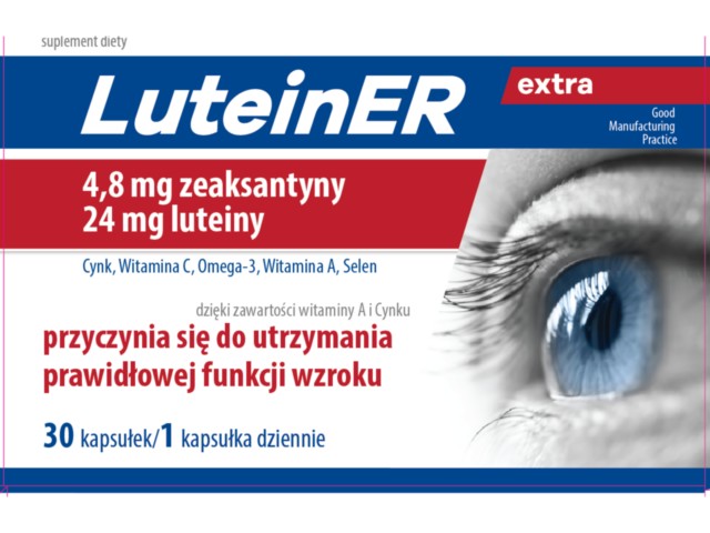 Luteiner Extra interakcje ulotka kapsułki - 30 kaps.