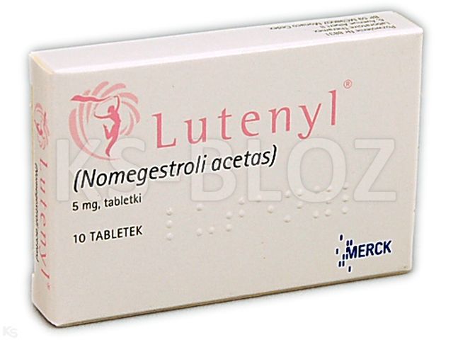 Lutenyl interakcje ulotka tabletki 5 mg 10 tabl.