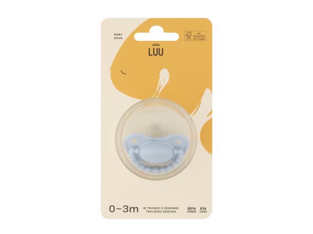 Luu Smoczek baby dove 0-3 miesiące interakcje ulotka smoczek - 1 szt.