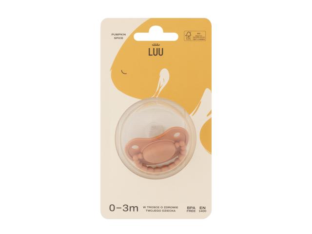Luu Smoczek pumpkin splce 0-3 miesiące interakcje ulotka smoczek - 1 szt.