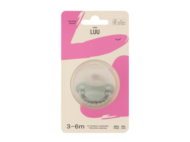 Luu Smoczek seaside grass 3-6 miesięcy interakcje ulotka smoczek - 1 szt.