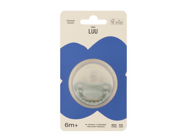 Luu Smoczek seaside grass 6 m+ interakcje ulotka smoczek - 1 szt.