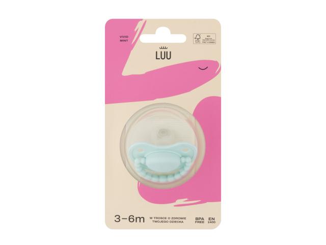 Luu Smoczek vlvld mint 3-6 miesięcy interakcje ulotka smoczek - 1 szt.