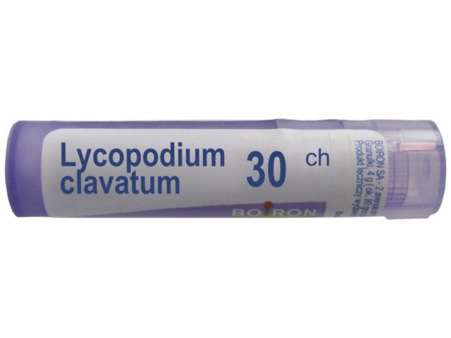 Lycopodium Clavatum 9 CH interakcje ulotka granulki  4 g