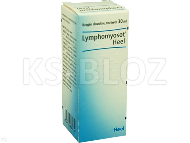 Lymphomyosot Heel interakcje ulotka krople doustne, roztwór  30 ml