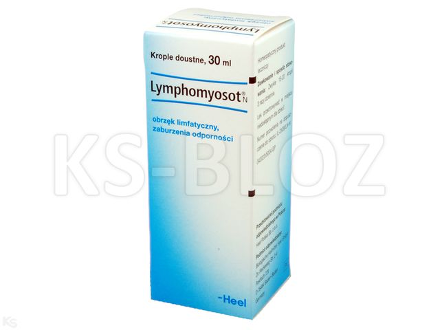 Lymphomyosot N interakcje ulotka krople  30 ml