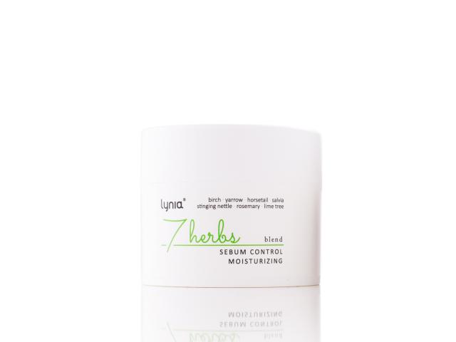 Lynia 7 Herbs Krem do twarzy nawilżający i regulujący sebum interakcje ulotka krem - 50 ml