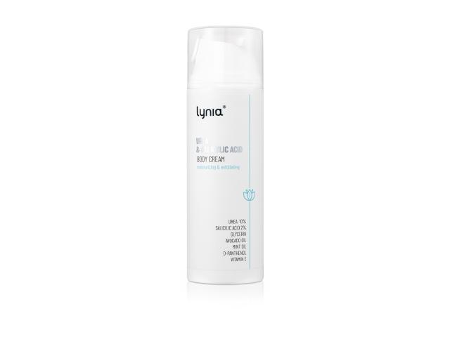 Lynia Krem do ciała nawilżająco-złuszczający z mocznikiem 10% i kwasem salicylowym 2% interakcje ulotka krem - 150 ml