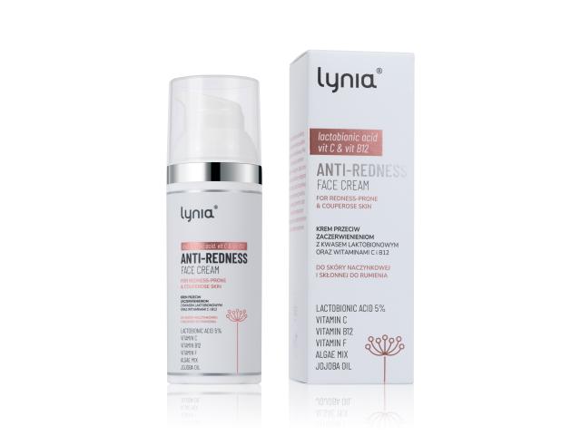 Lynia Krem przeciw zaczerwienieniom z kwasem laktobionowym oraz wit. C i B12 interakcje ulotka krem - 50 ml