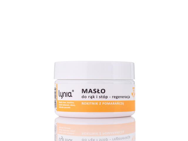 Lynia Masło do rąk i stóp regeneracja rokitnik z pomarańczą interakcje ulotka masło - 50 ml