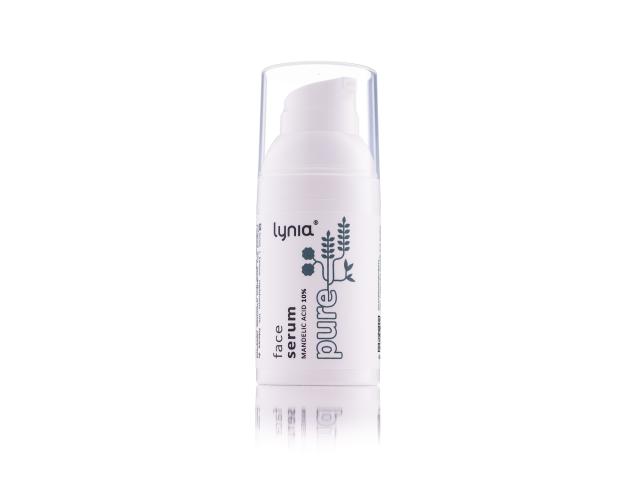 Lynia Pure Serum do twarzy z kwasem migdałowym 10% interakcje ulotka serum - 30 ml
