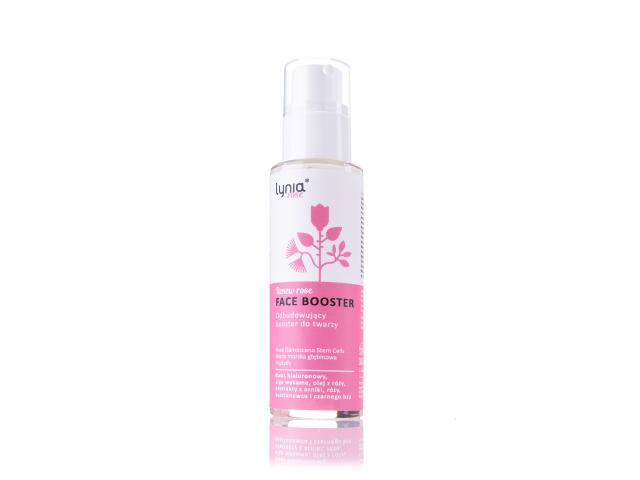 Lynia Rose Renew Rose Face Booster do twarzy odbudowujący interakcje ulotka booster - 30 ml