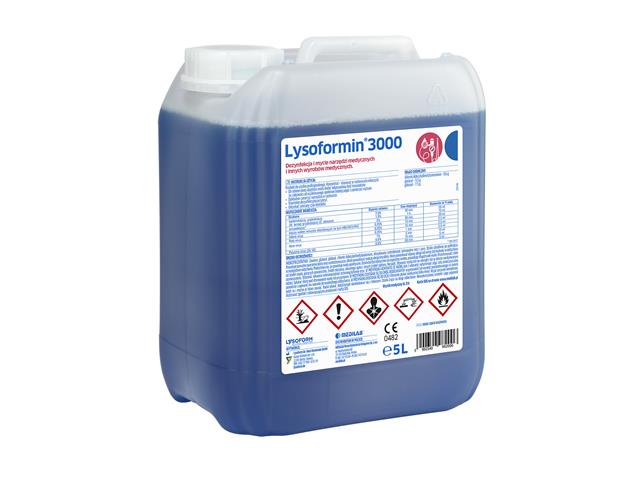 Lysoformin 3000 interakcje ulotka płyn dezynfekujący - 5 l (kanist.)