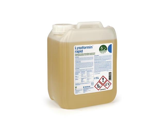 Lysoformin Rapid interakcje ulotka płyn dezynfekujący - 5 l (kanist.)