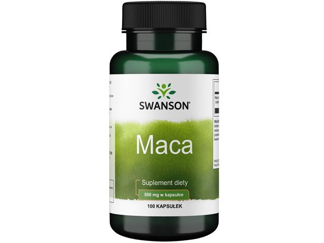 Maca interakcje ulotka kapsułki 500 mg 100 kaps.