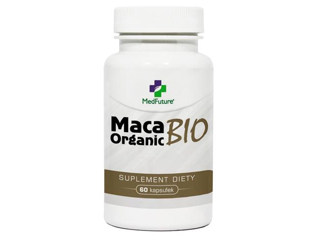 Maca Organic Bio interakcje ulotka kapsułki - 60 kaps.
