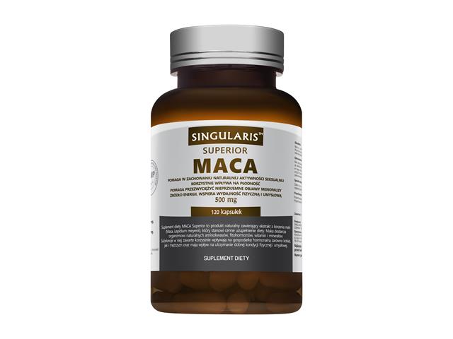 Maca Singularis Superior interakcje ulotka kapsułki  120 kaps.