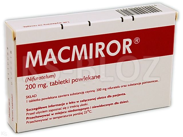 Macmiror interakcje ulotka tabletki powlekane 200 mg 