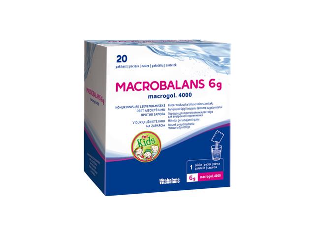 MacroBalans interakcje ulotka proszek do sporządzania roztworu doustnego - 20 sasz. po 6 g
