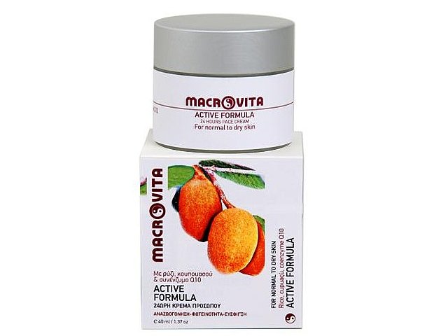 MACROVITA ACTIVE FORMULA  Krem rewital.do cery normalnej i suchej interakcje ulotka krem - 40 ml