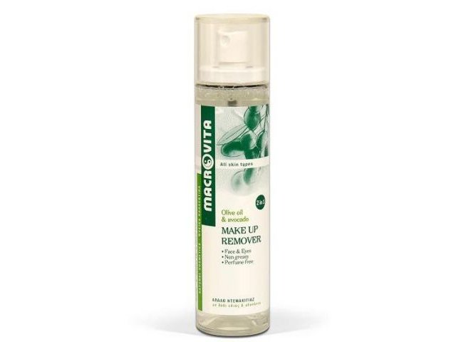 MACROVITA MAKE-UP REMOVER z bio-oliwą z oliwek i bio-awokado - Ppłyn do demakijażu interakcje ulotka płyn - 100 ml