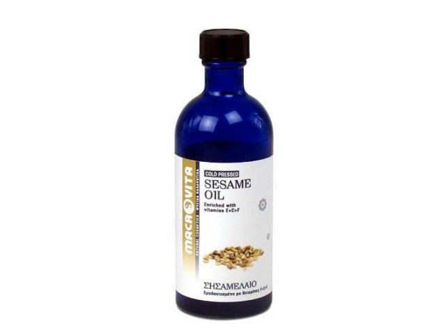 MACROVITA OLEJEK BIO-SEZAMOWY - z komplek.witamin E+C+F tłocz.n/zimno interakcje ulotka  - 100 ml