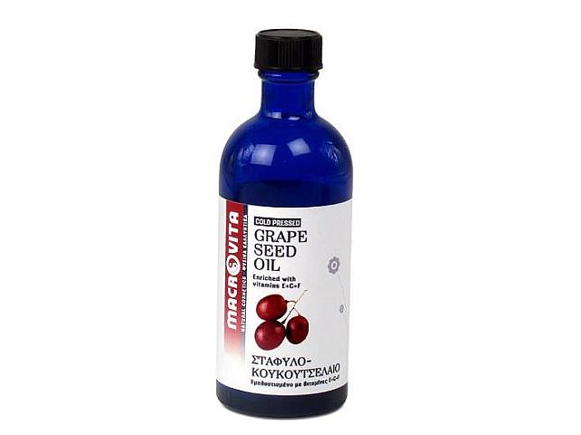 MACROVITA OLEJEK Z PESTEK BIO-WINOGRON - z komplek.witamin tłocz.n/zimno interakcje ulotka  - 100 ml