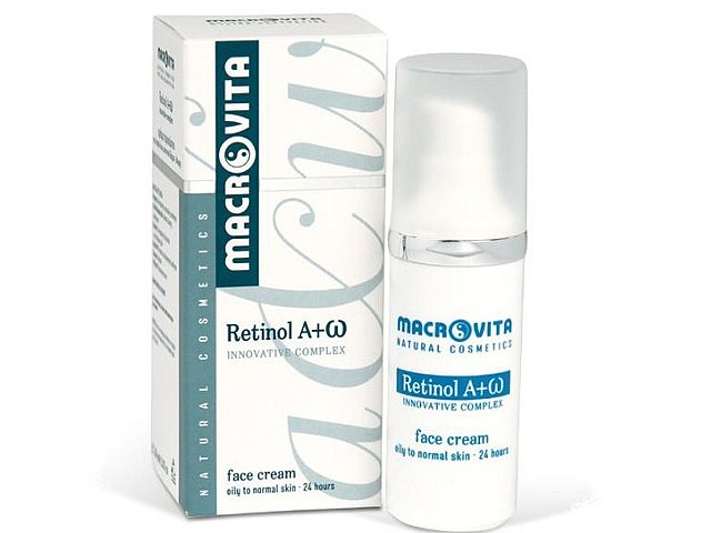 MACROVITA RETINOL A + OMEGA INNOVATIVE COMPLEX FACE CREAM krem p/zmarsz. interakcje ulotka  - 30 ml