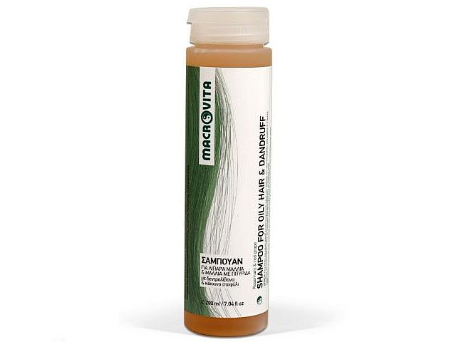 MACROVITA SHAMPOO FOR OILY HAIR & DANDRUFF p/łupież.d/wł.przetłuszcz.się interakcje ulotka szampon - 200 ml