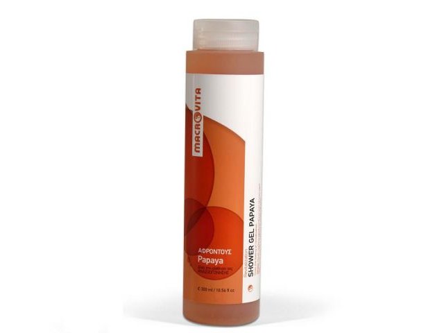MACROVITA SHOWER GEL PAPAYA z wyciągiem z bio-malwy i bio-owsa - orzeź.pod prysznic interakcje ulotka żel - 300 ml
