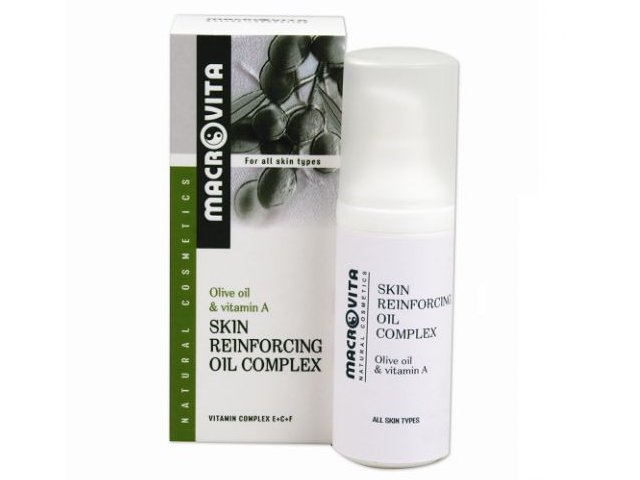 MACROVITA SKIN REINFORCING OIL COMPLEX wzmacniający na twarz i szyję do cery suchej interakcje ulotka  - 30 ml