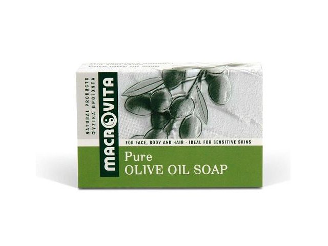 MACROVITA TRADITIONAL GREEN SOAP z oliwą z oliwek - tradycyjne zielone mydełko naturalne interakcje ulotka mydło - 125 g