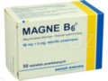 Magne B6 interakcje ulotka tabletki powlekane 48mg Mg2++5mg 50 tabl.