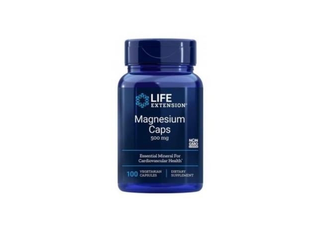 Magnesium Caps 500 mg interakcje ulotka kapsułki - 100 kaps.