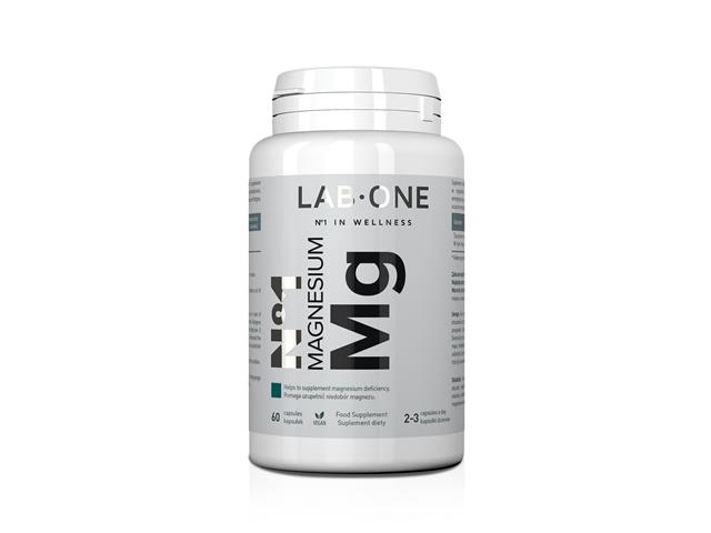 Magnesium Mg interakcje ulotka kapsułki - 60 kaps.