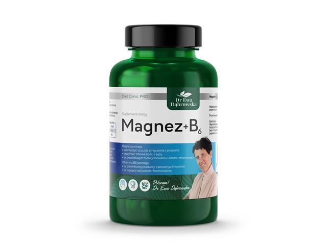 Magnez + B6 interakcje ulotka kapsułki  120 kaps.