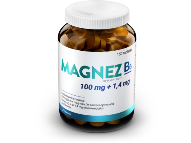 Magnez B6 interakcje ulotka tabletki  150 tabl. | butelka