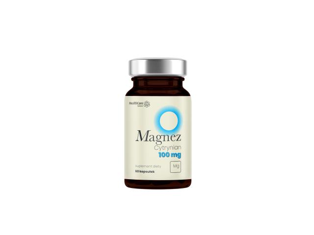 Magnez Cytrynian 100 mg interakcje ulotka kapsułki - 60 kaps.