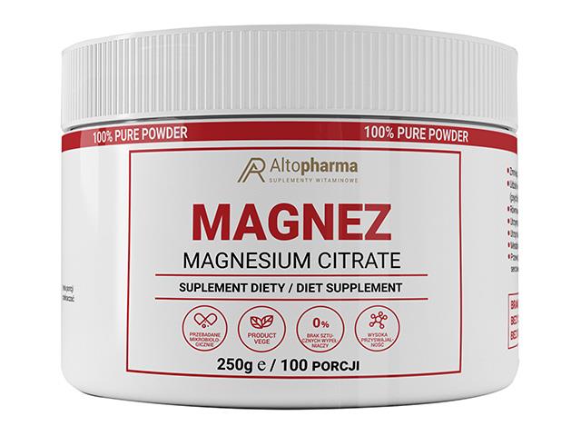 Magnez interakcje ulotka proszek - 250 g
