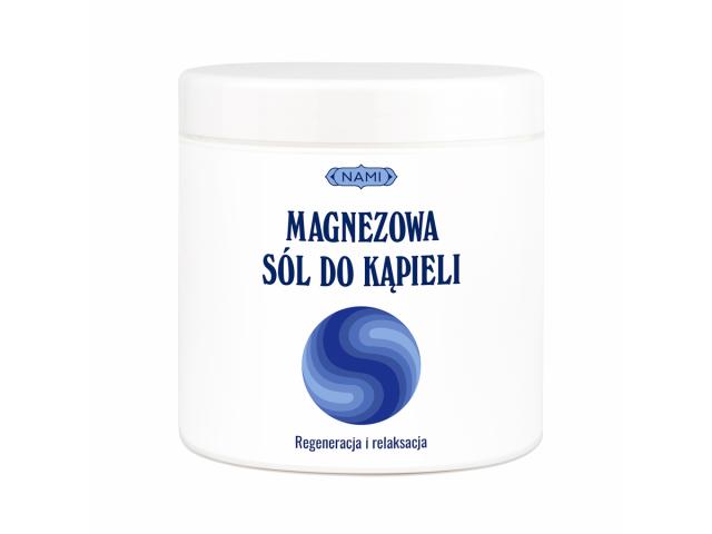 Magnezowa Sól do kąpieli regeneracja i relaksacja krystaliczny koncentrat minerału biszofitu interakcje ulotka pasta - 900 g