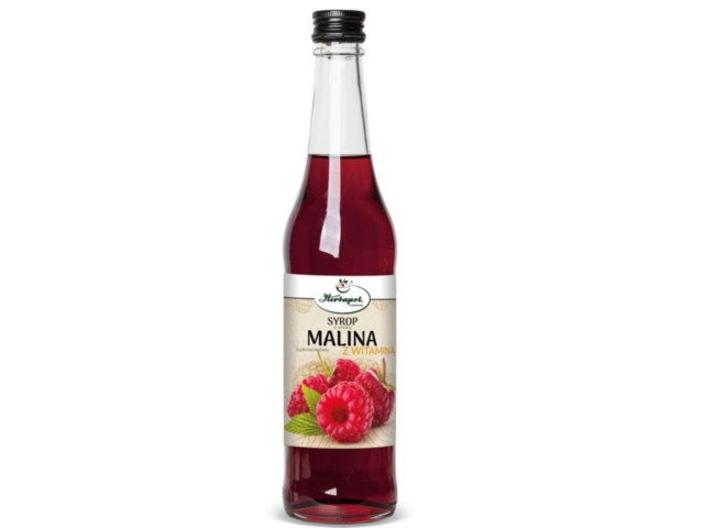 Malina Z Witaminą C Syrop interakcje ulotka syrop  480 ml