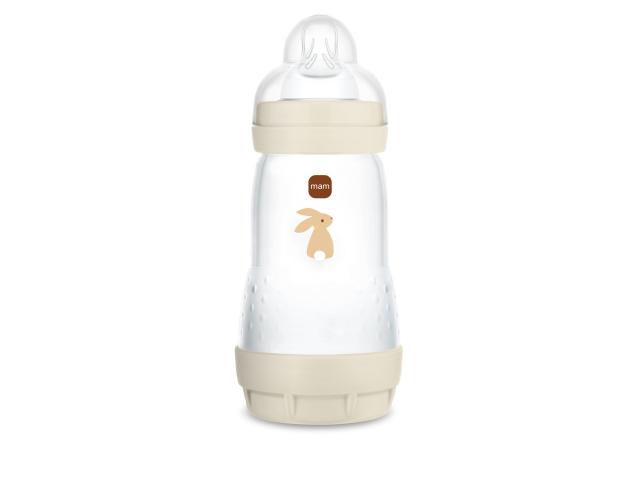 Mam Perfect Start Butelka antykolkowa 260 ml beżowa 2 m+ interakcje ulotka butelka 1 szt.