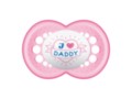 MAM Smoczek uspokajający L&A Daddy girl 6+ interakcje ulotka smoczek  1 szt.