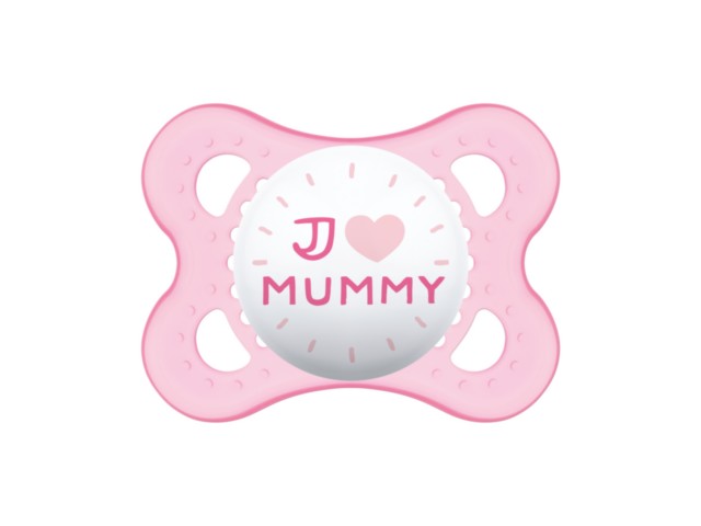 MAM Smoczek uspokajający L&A Mummy girl 2-6 interakcje ulotka smoczek - 1 szt.