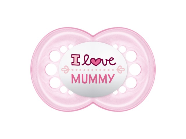 MAM Smoczek uspokajający L&A Mummy girl 6+ interakcje ulotka smoczek - 1 szt.