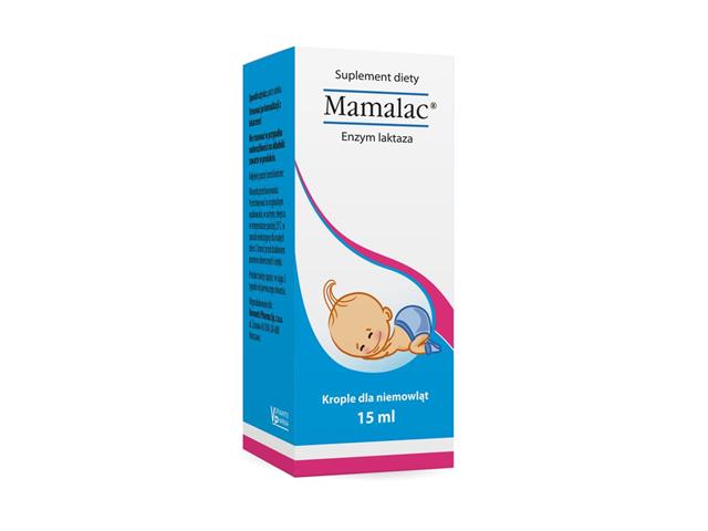 Mamalac interakcje ulotka krople  15 ml