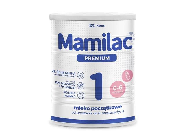 Mamilac Premium 1 interakcje ulotka proszek - 400 g (puszka)