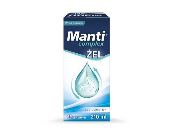 Manti Complex Żel interakcje ulotka żel  210 ml